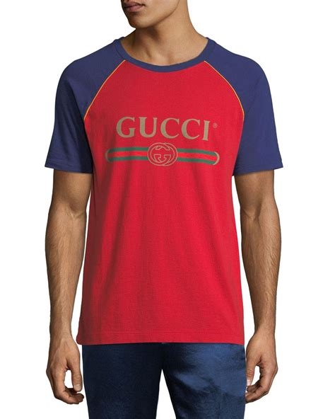 gucci red diamond t shirt|men red gucci shirt.